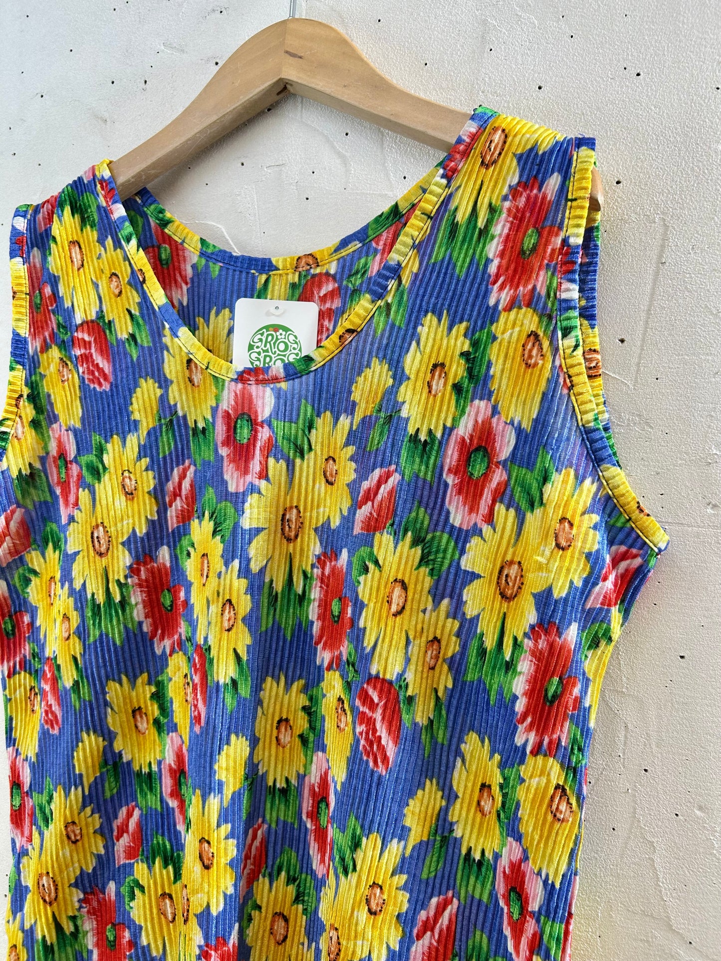 Vintage Pleats Tops [G30610]