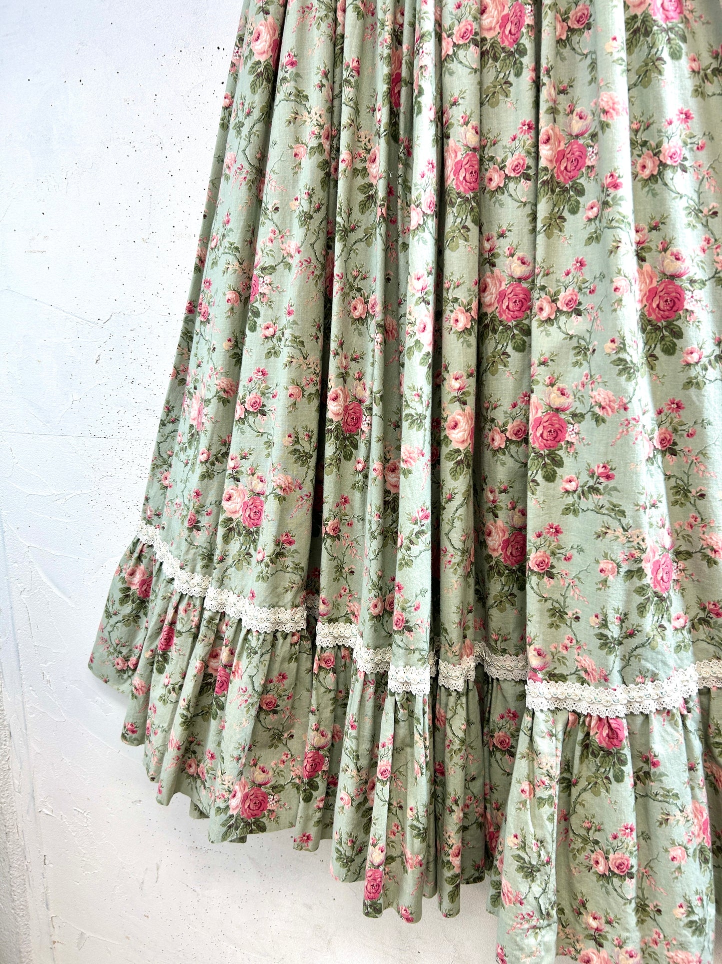 Vintage Tiered Skirt [C31790]