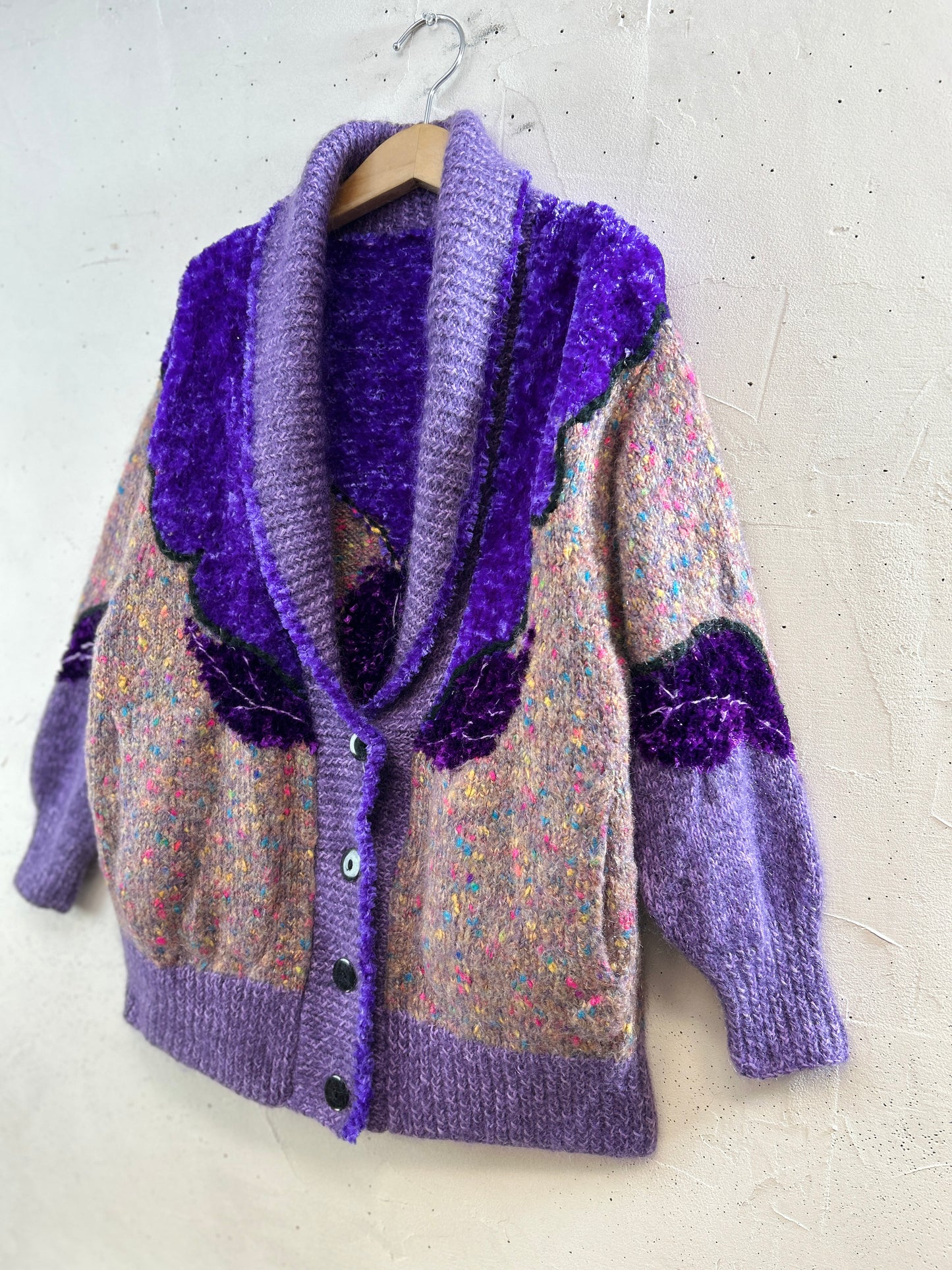 Vintage Mohair Knit Cardigan [L30971]