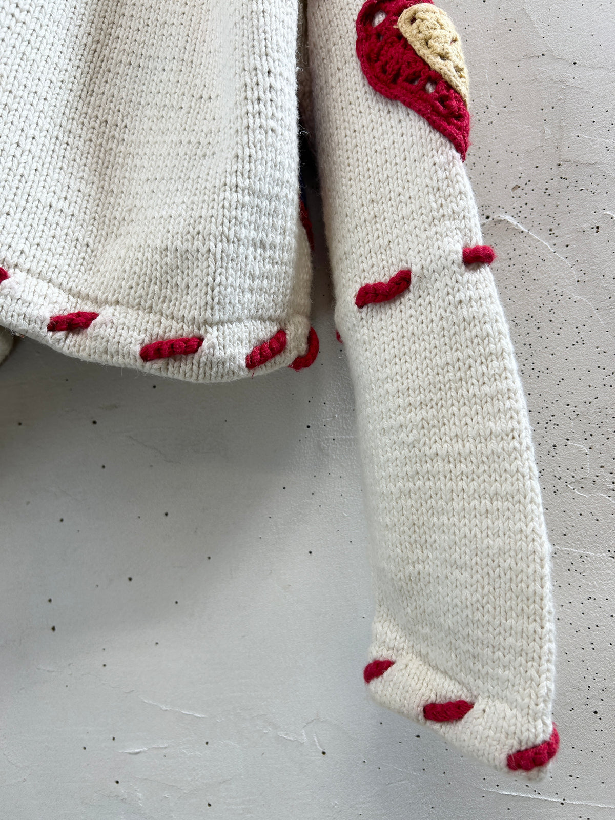 Vintage Cotton Knit Cardigan  [I33912]