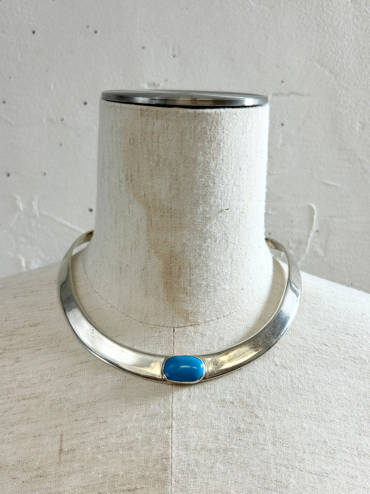 Vintage 925Silver Choker MADE IN MEXICO [I30218]