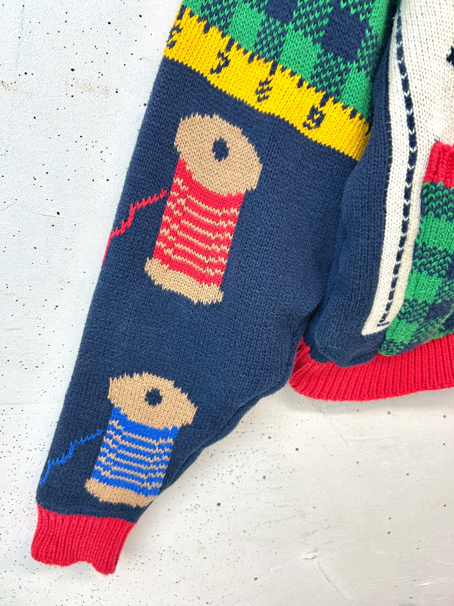 Vintage Knit Cardigan MADE IN USA [L31072]