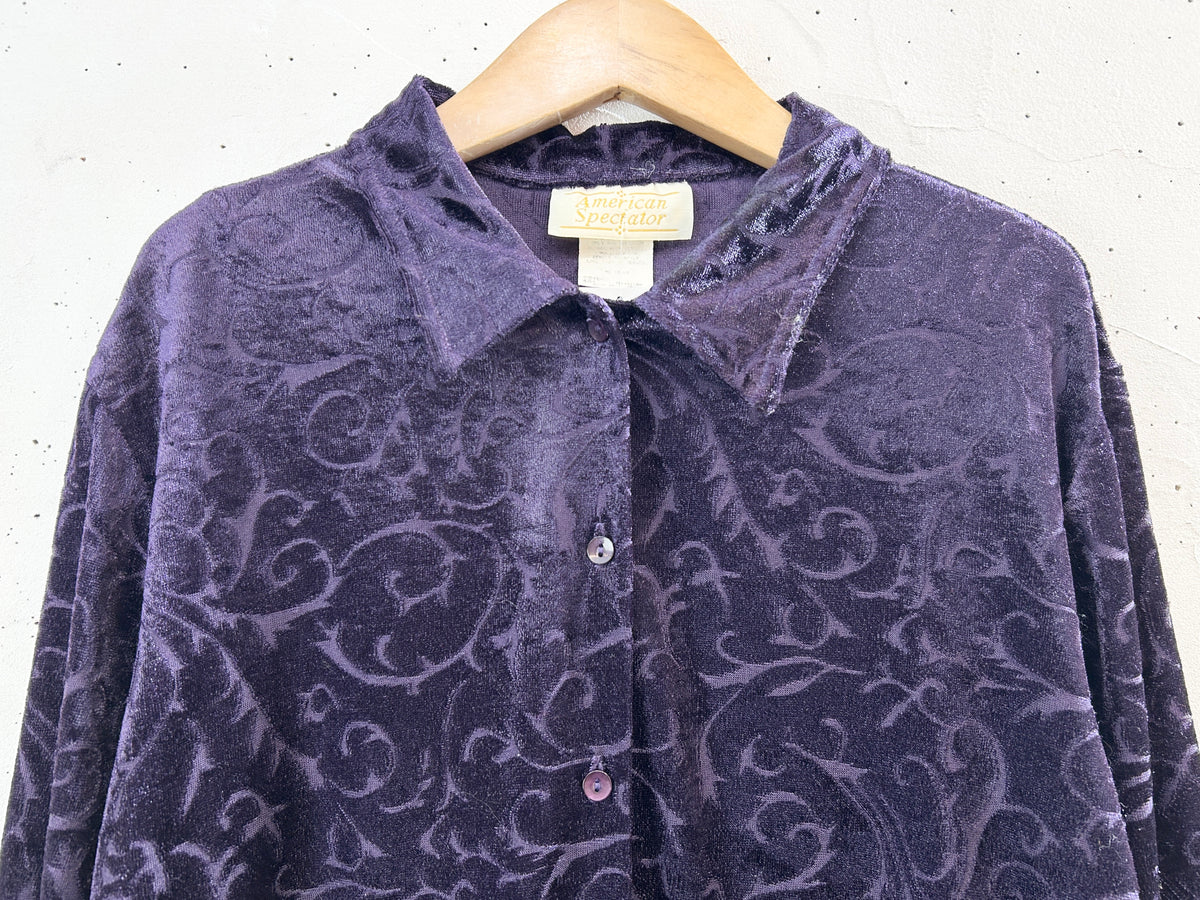 Vintage Velour Shirt [I33829]