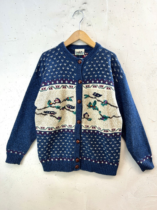 Vintage Knit Cardigan [K30722]