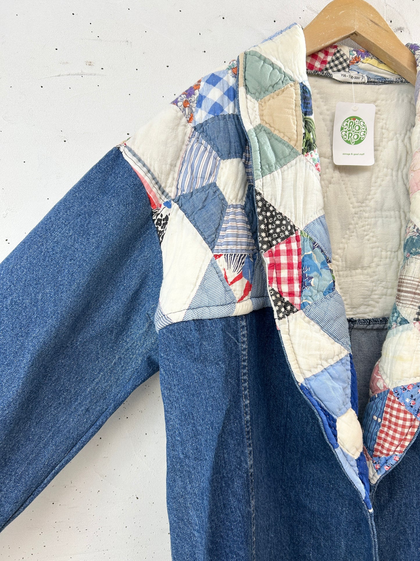 Vintage Denim×Quilt Jacket [K30788]