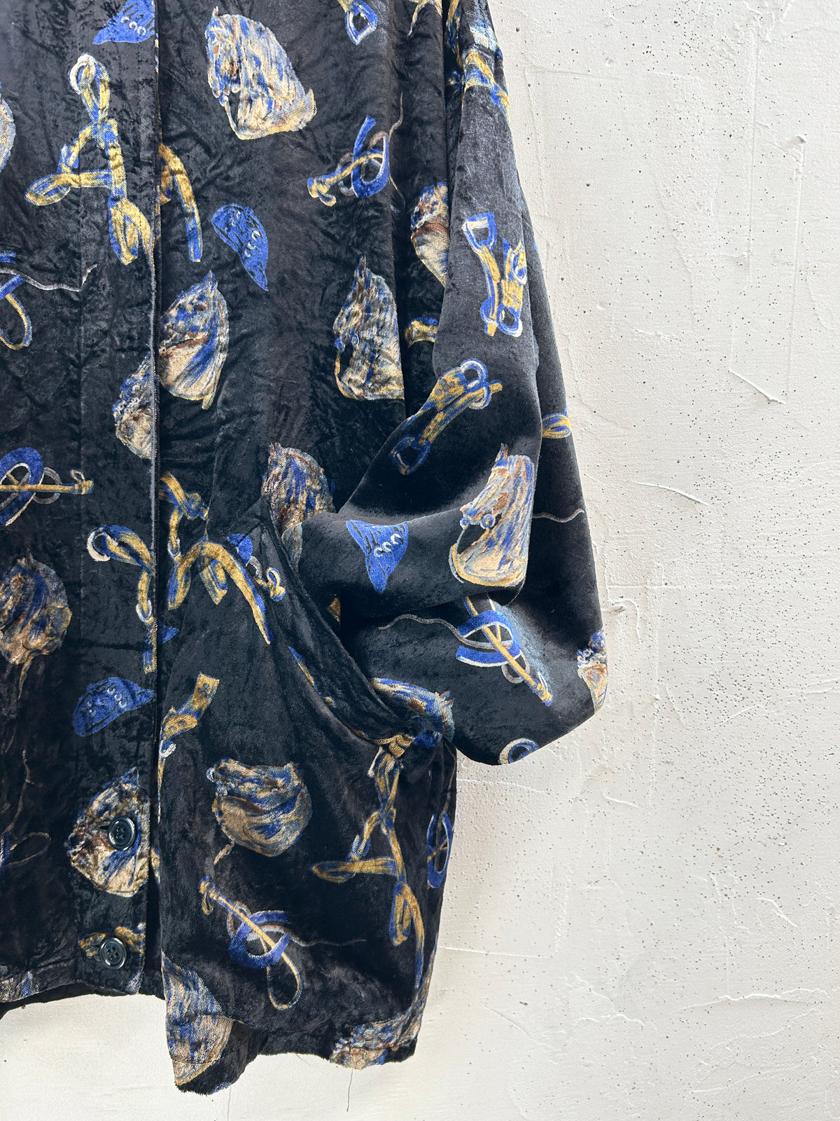 Vintage Velour Jacket [I34009]