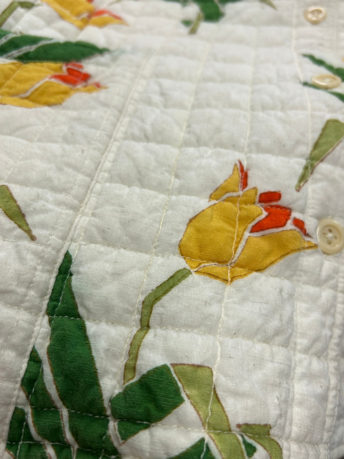 Vintage Quilting Vest [D32155]
