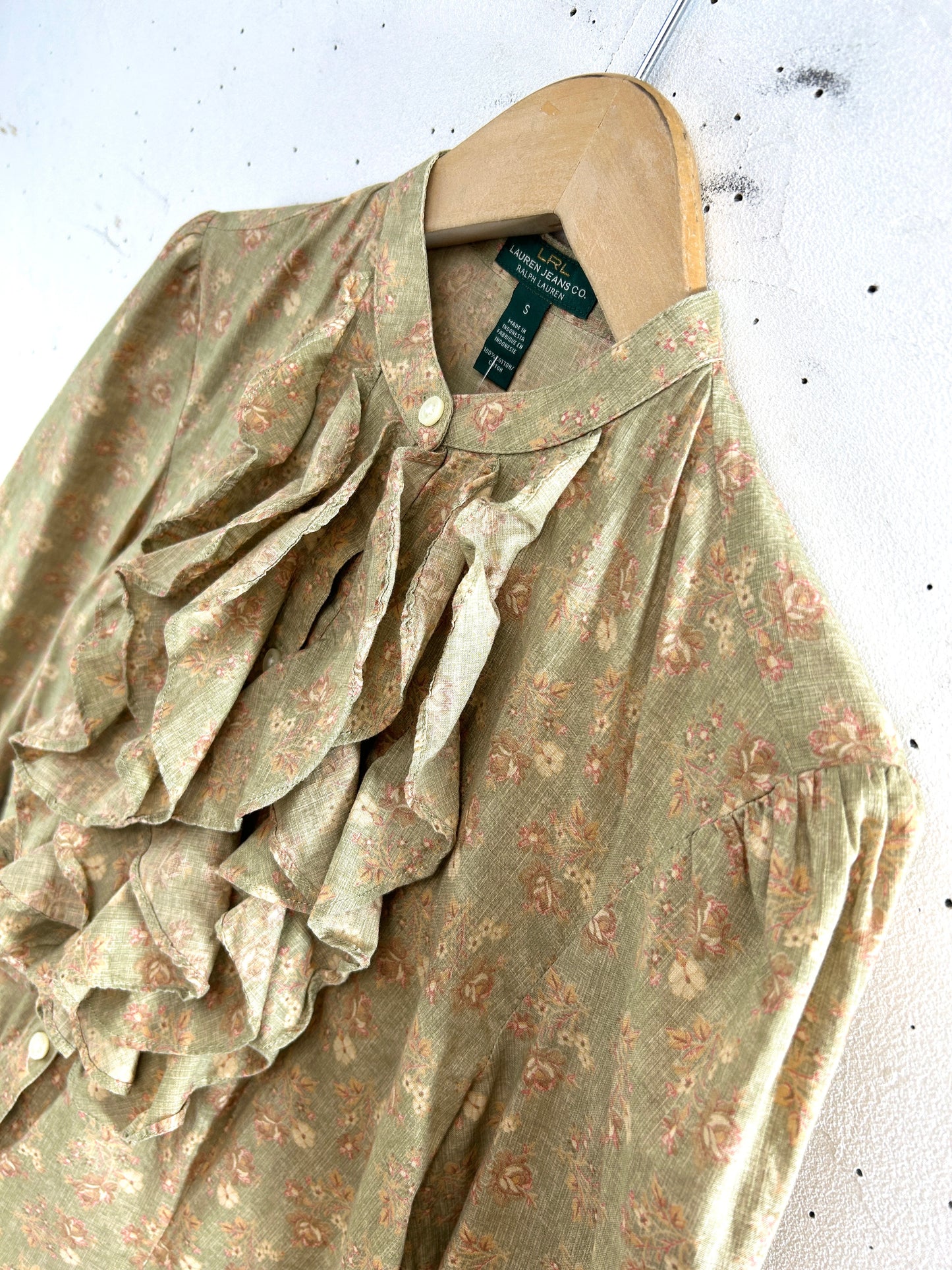 Ralph Lauren Frill  Blouse [E32431]