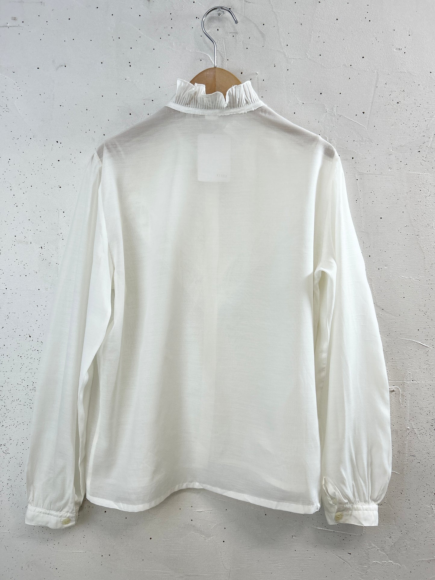 Vintage White Blouse [F32615]