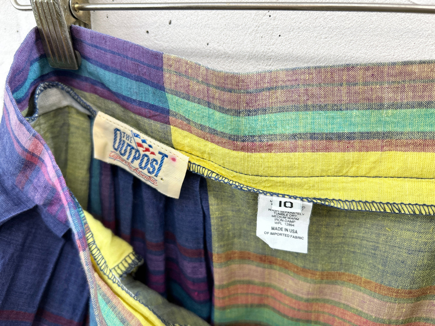 Vintage Check Skirt [B31481]