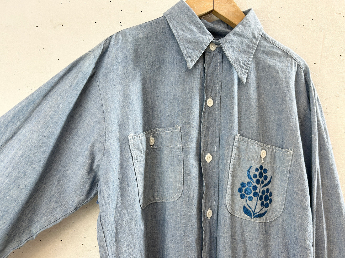Vintage Chambray Rubber Shirt [H30848]