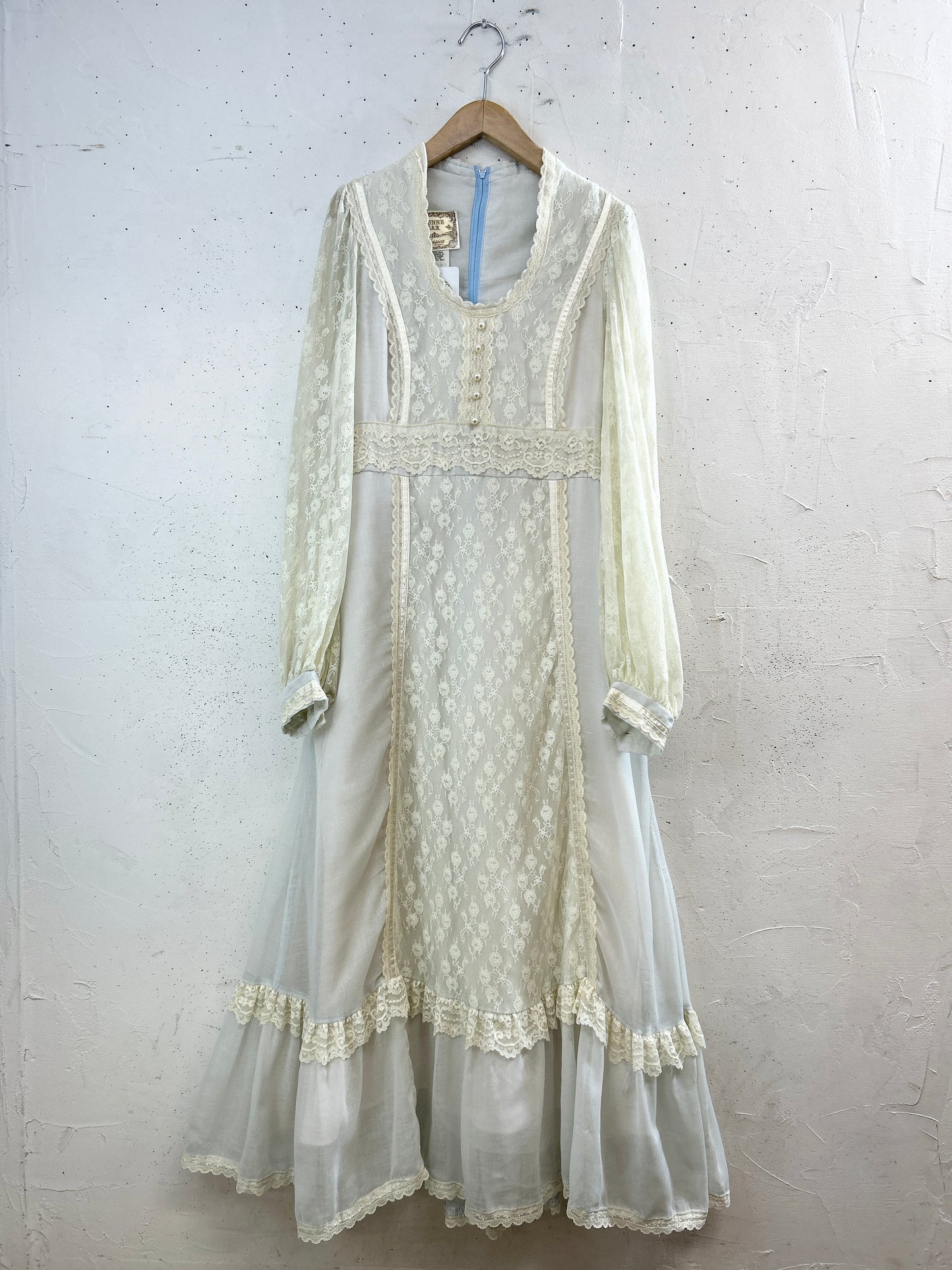 ’70s Vintage Dress でかタグ〜GUNNE SAX〜[F32814]