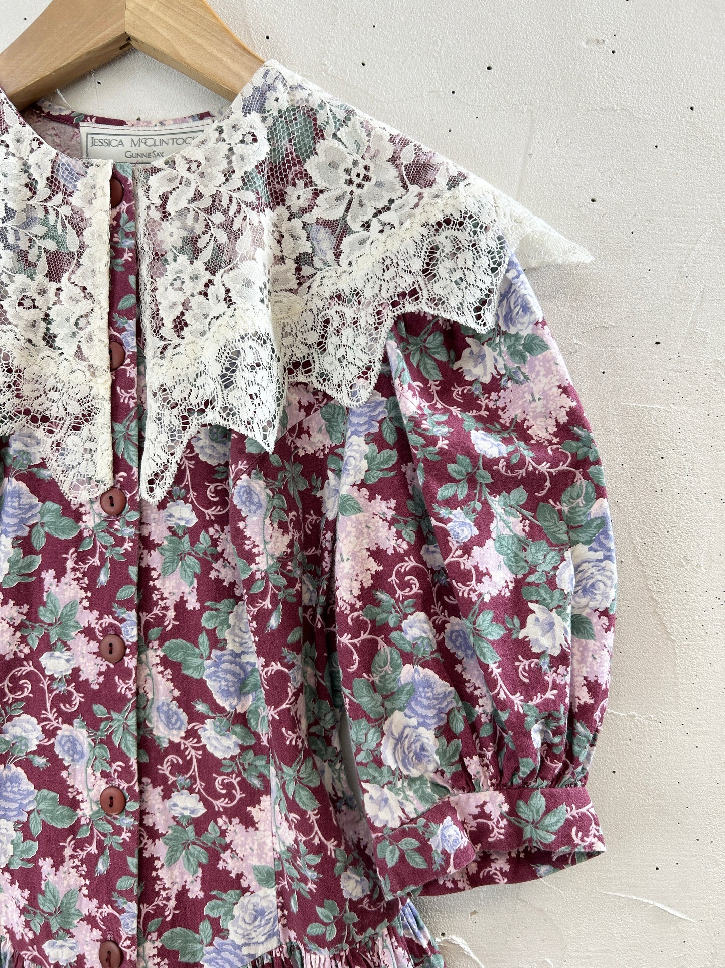 '80s Vintage Dress 〜JESSICA McCLINTOCK〜 [H30844]