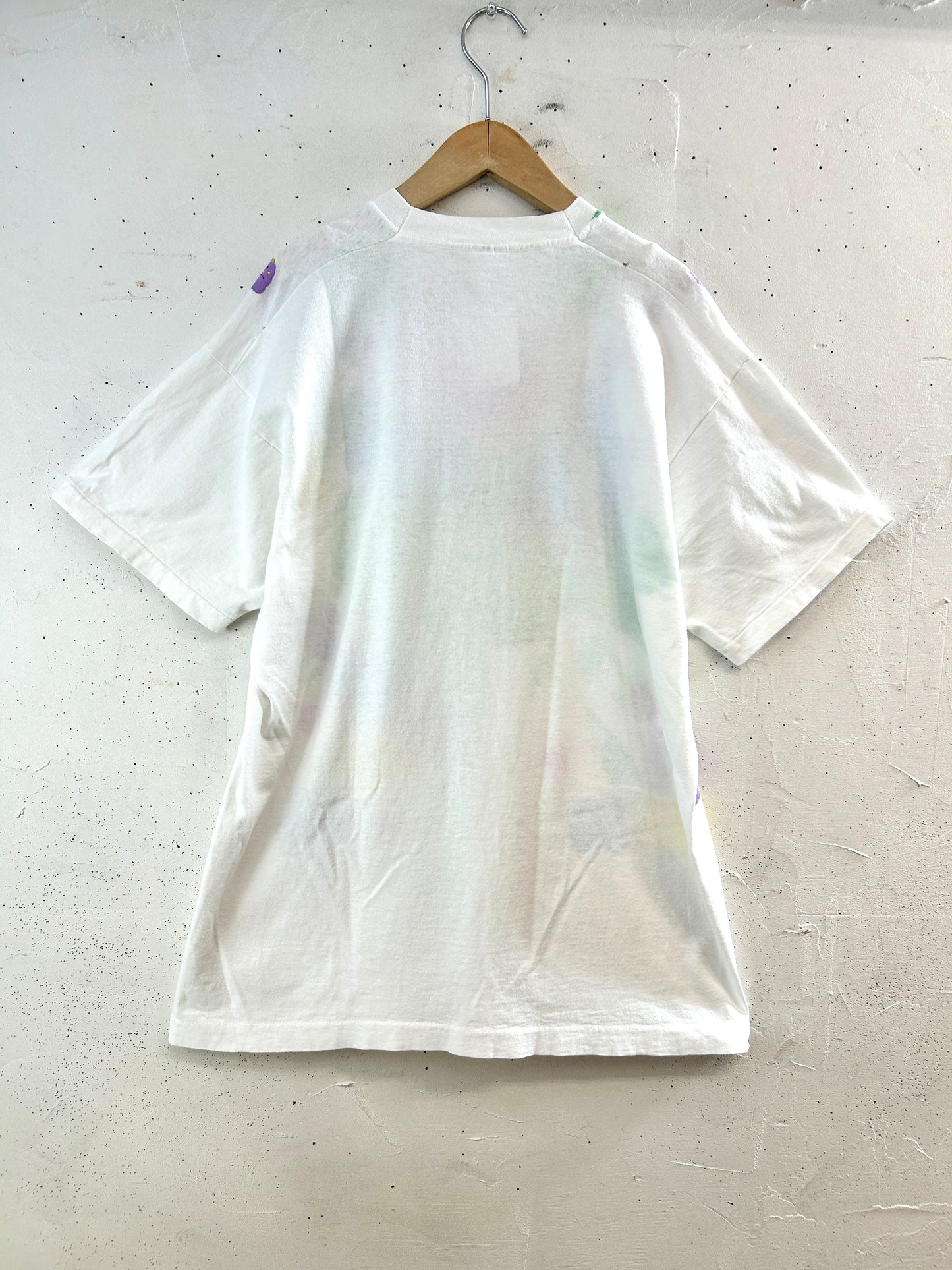 Vintage Hand Painted T-Shirt 〜 FRUIT OF THE LOOM 〜 MADE IN USA [G32921]