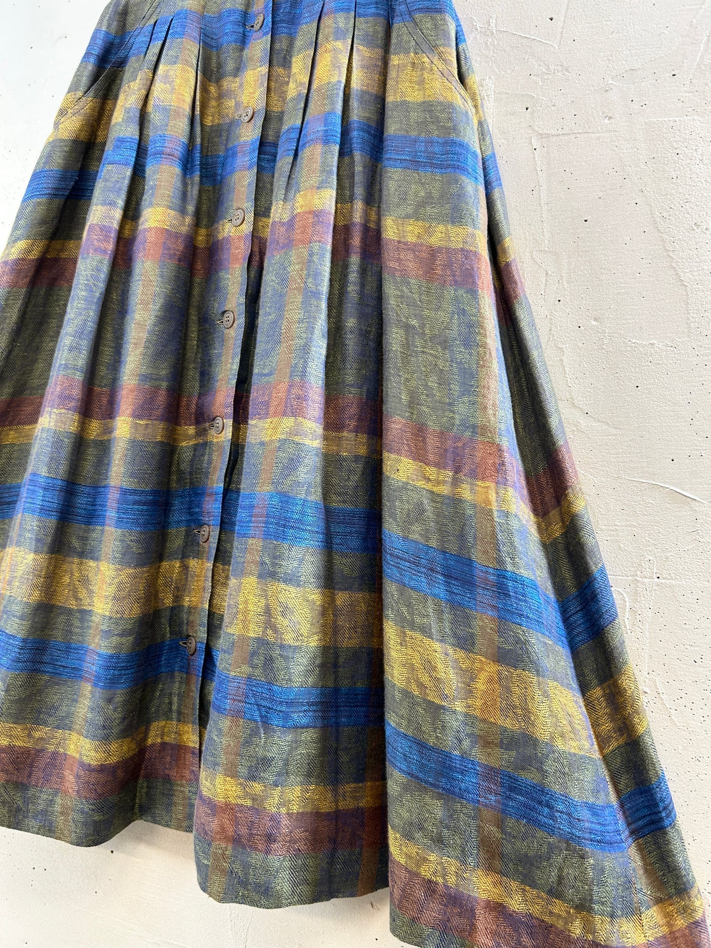 Vintage Check Skirt〜MADE IN ITALY〜 [K30806]