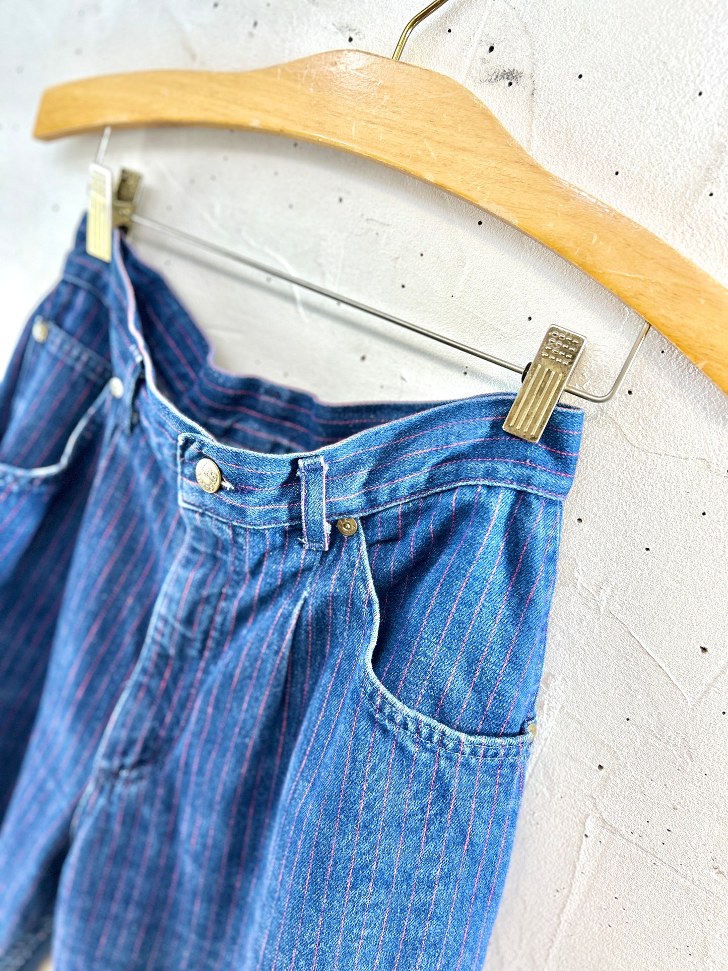 Vintage Denim Stripe Pants 〜Lee〜 MADE IN USA [K30740]