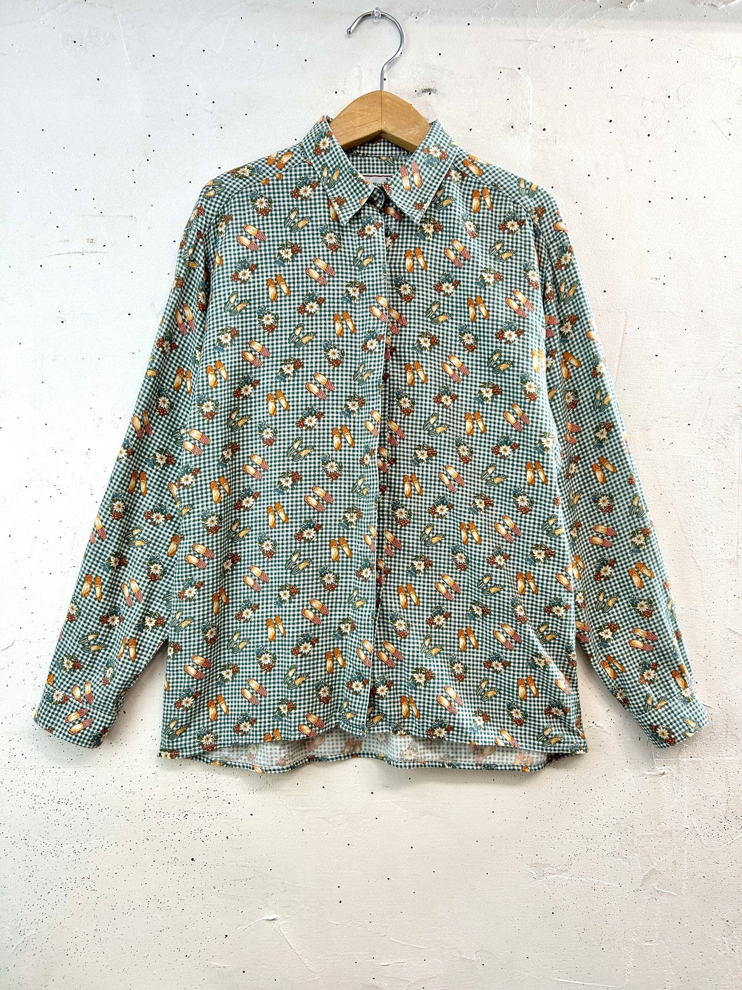 Vintage  Plaid Shirt [B31663]