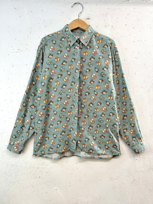 Vintage  Plaid Shirt [B31663]
