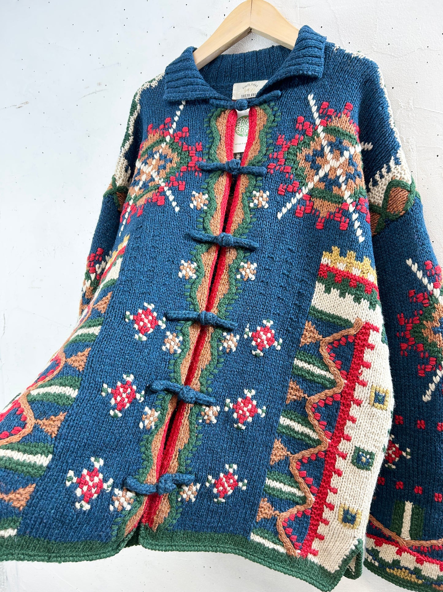 Vintage Knit Cardigan [J30594]