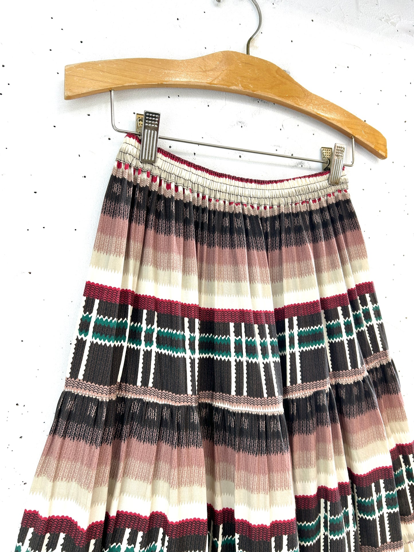 Vintage Tired Skirt  [E32371]