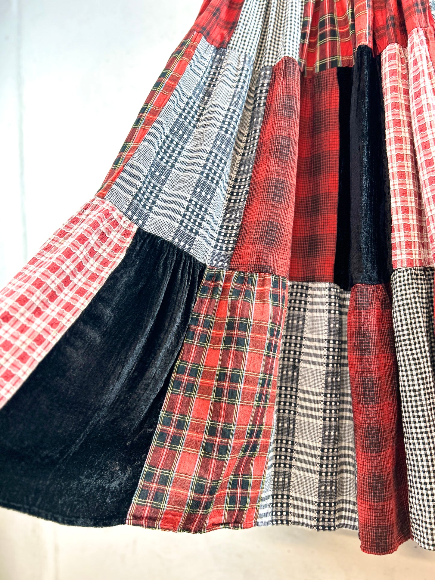 Vintage Tiered Skirt [K30729]