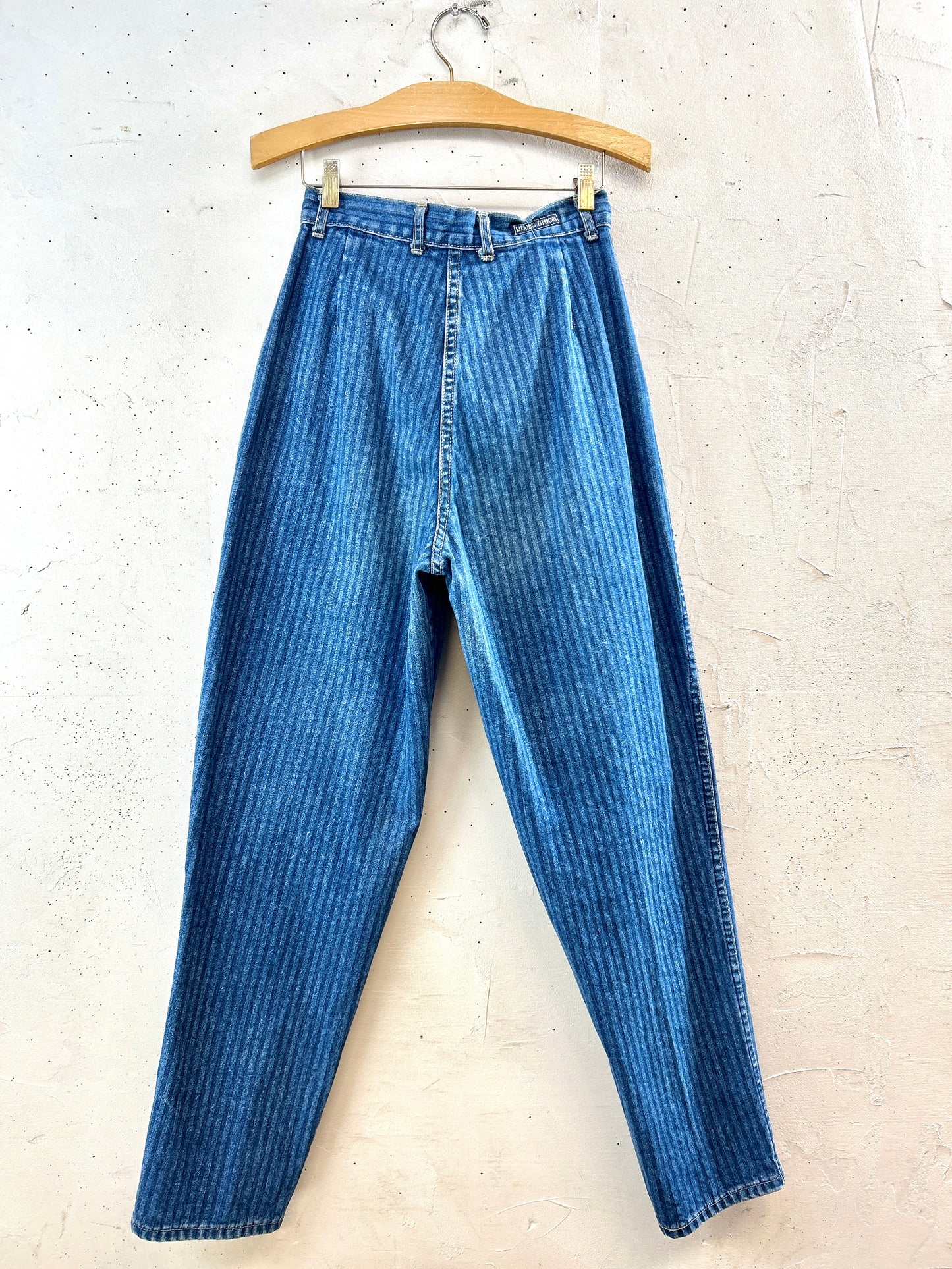 Vintage Denim Stripe Pants  [K30741]