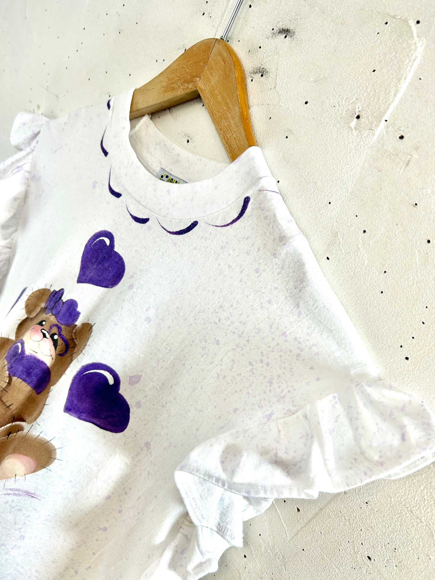 Vintage T Shirt 〜Funny dot CRAZY〜 [E32400]