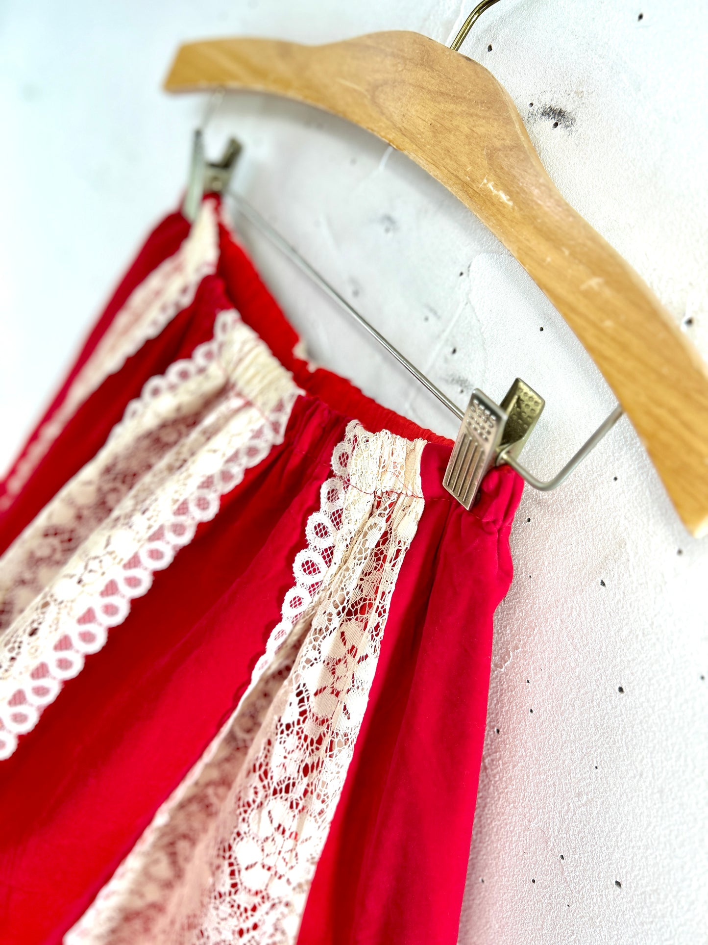 ’70s Velour Skirt 〜carefree fashions〜 [B31621]