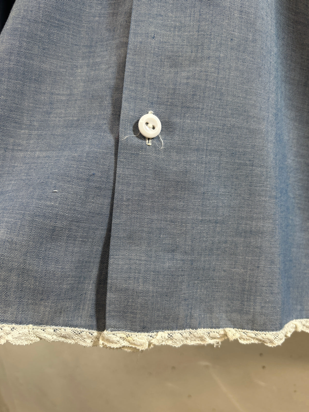 '70s Vintage Chambray Shirt [I33917]