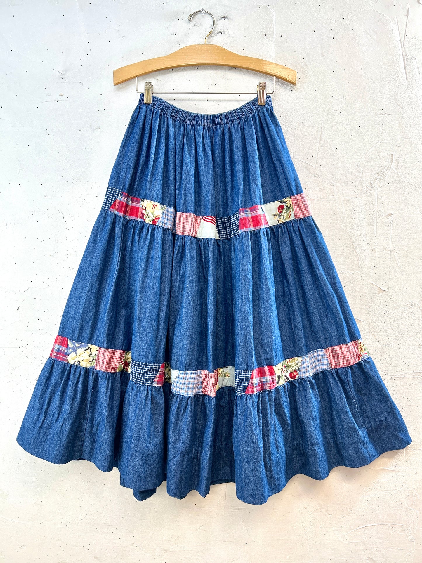 Vintage Denim Skirt [K30803]