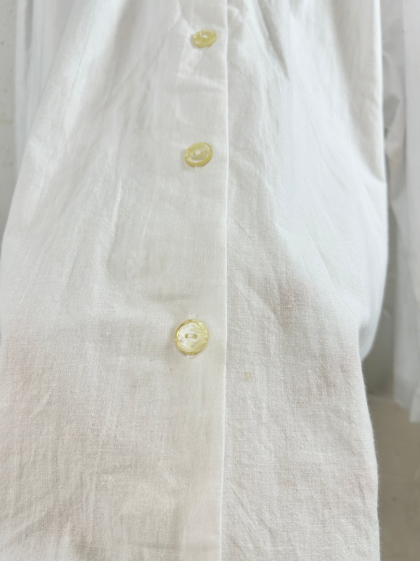 Vintage White Lace Blouse [H30887]