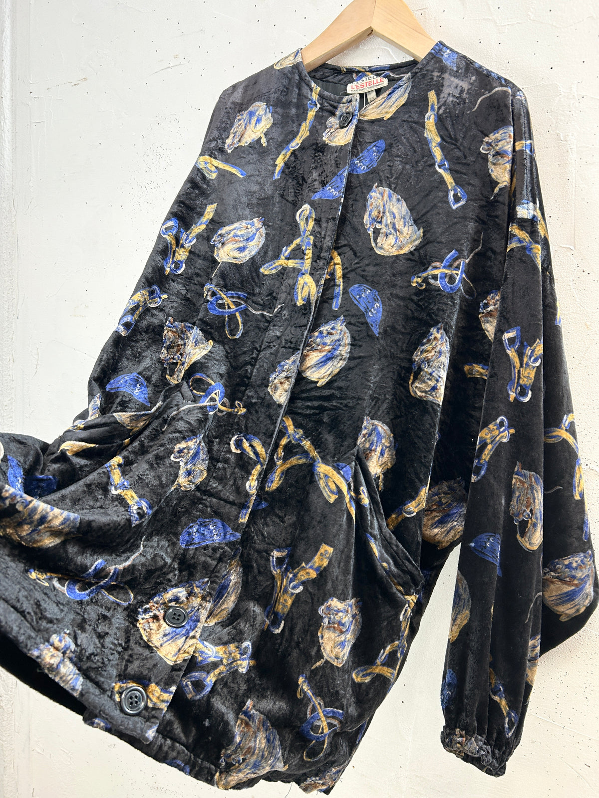 Vintage Velour Jacket [I34009]