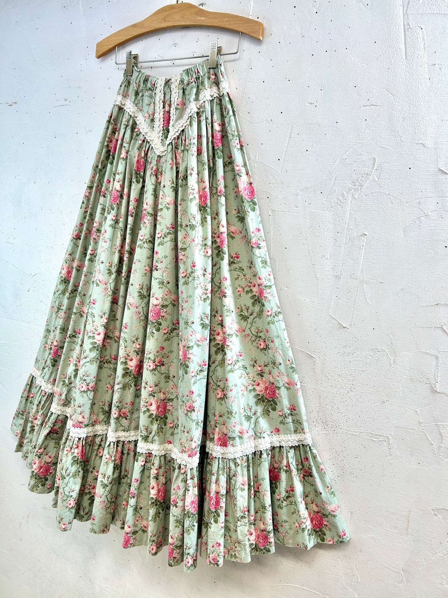 Vintage Tiered Skirt [C31790]