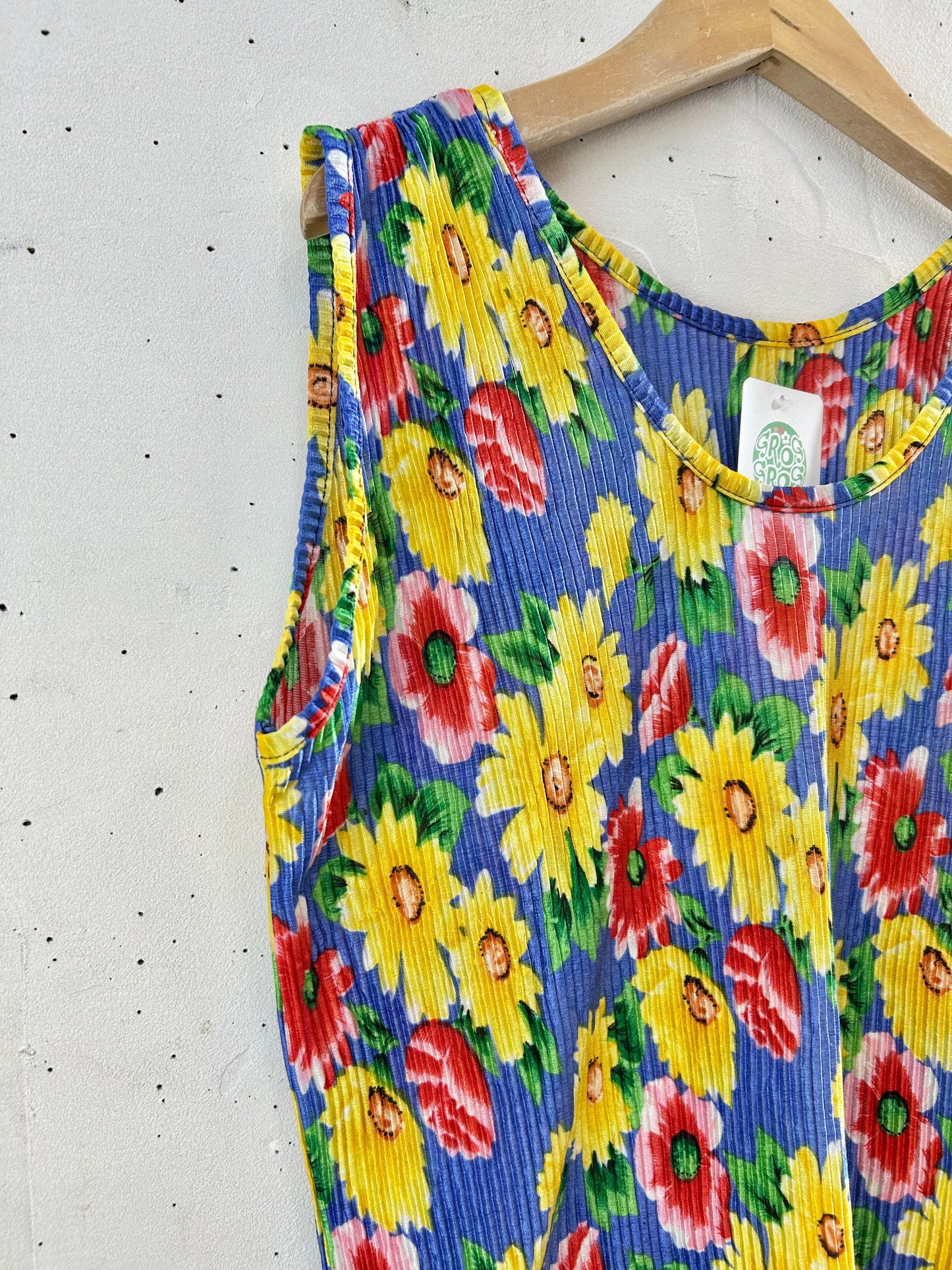 Vintage Pleats Tops [G30610]