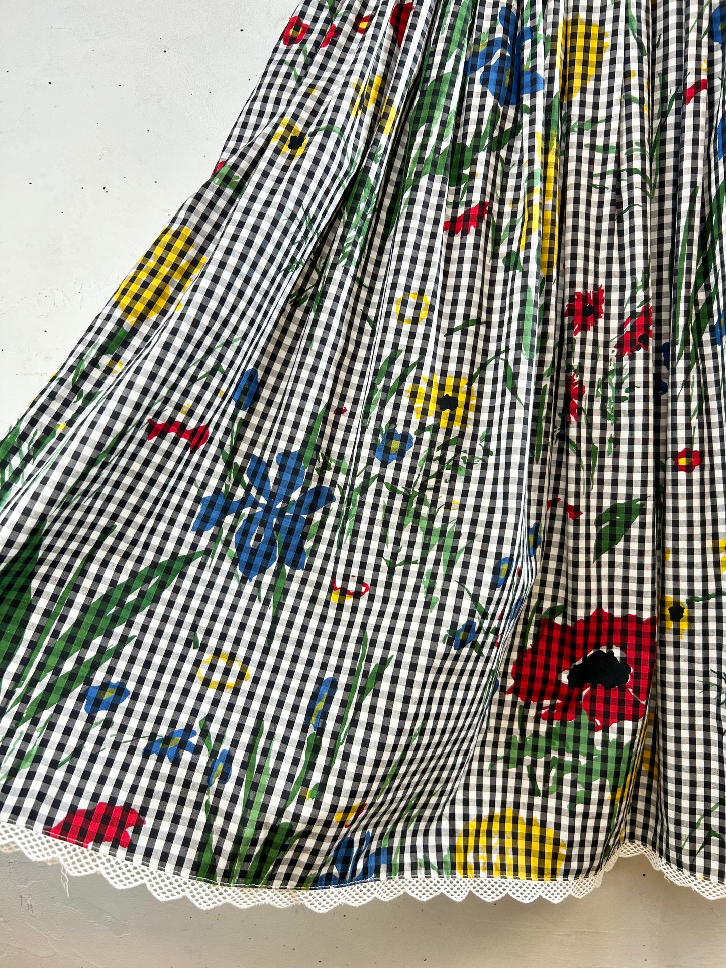 Vintage Tyrol Skirt MADE IN W-GERMANY [G30771]