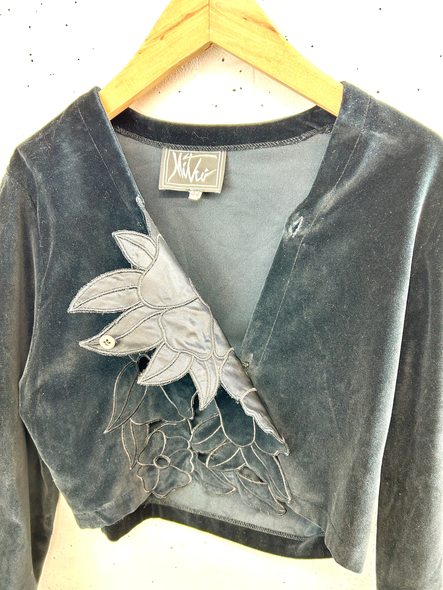 Vintage velours tops [A31416]