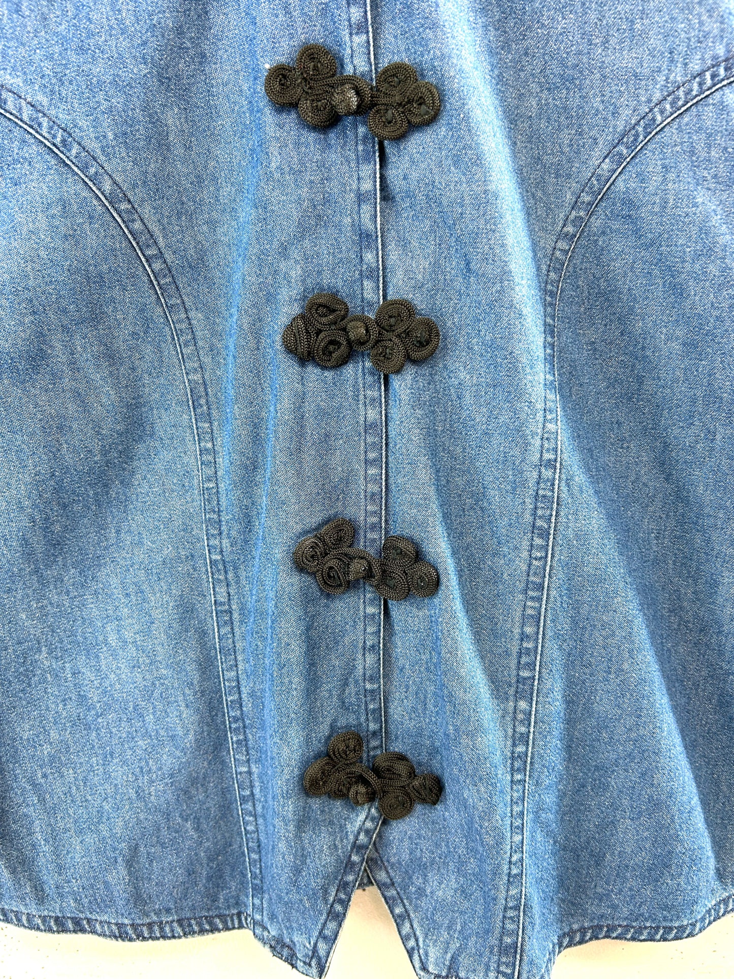 Vintage Denim Top [B31578]