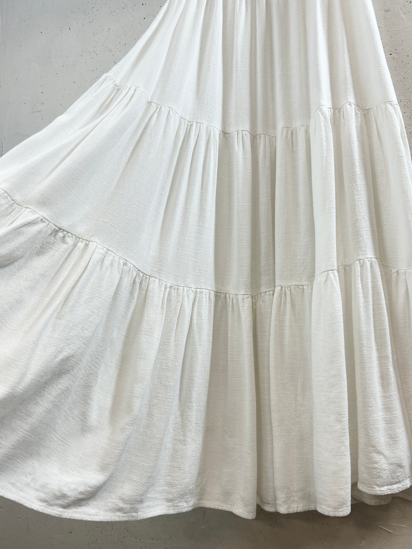 Vintage White Skirt [F32574]