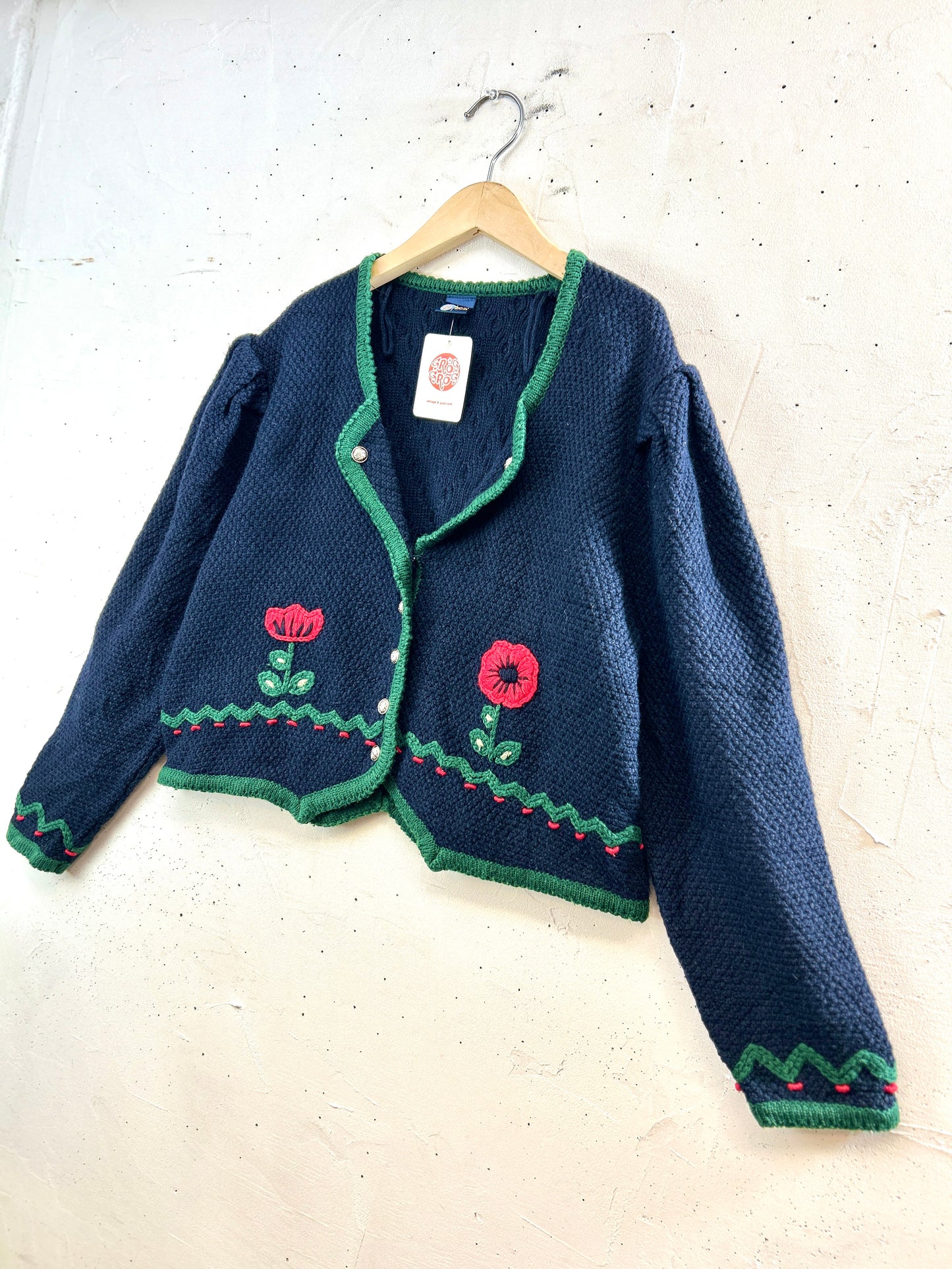 Vintage Tyrol Knit Cardigan [J30619]
