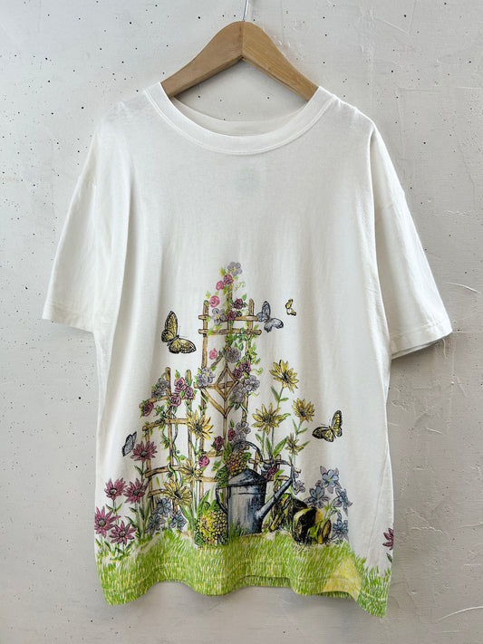 Vintage T SHIRT Flower [H30829]