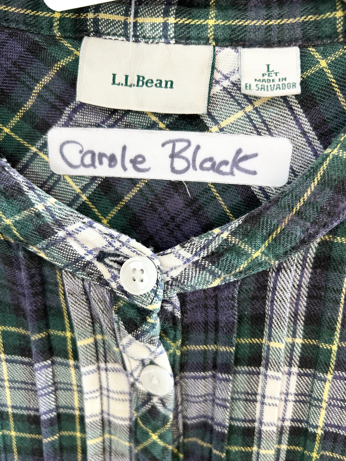 Vintage Plaid Dress 〜L.L.Bean〜[I33795]