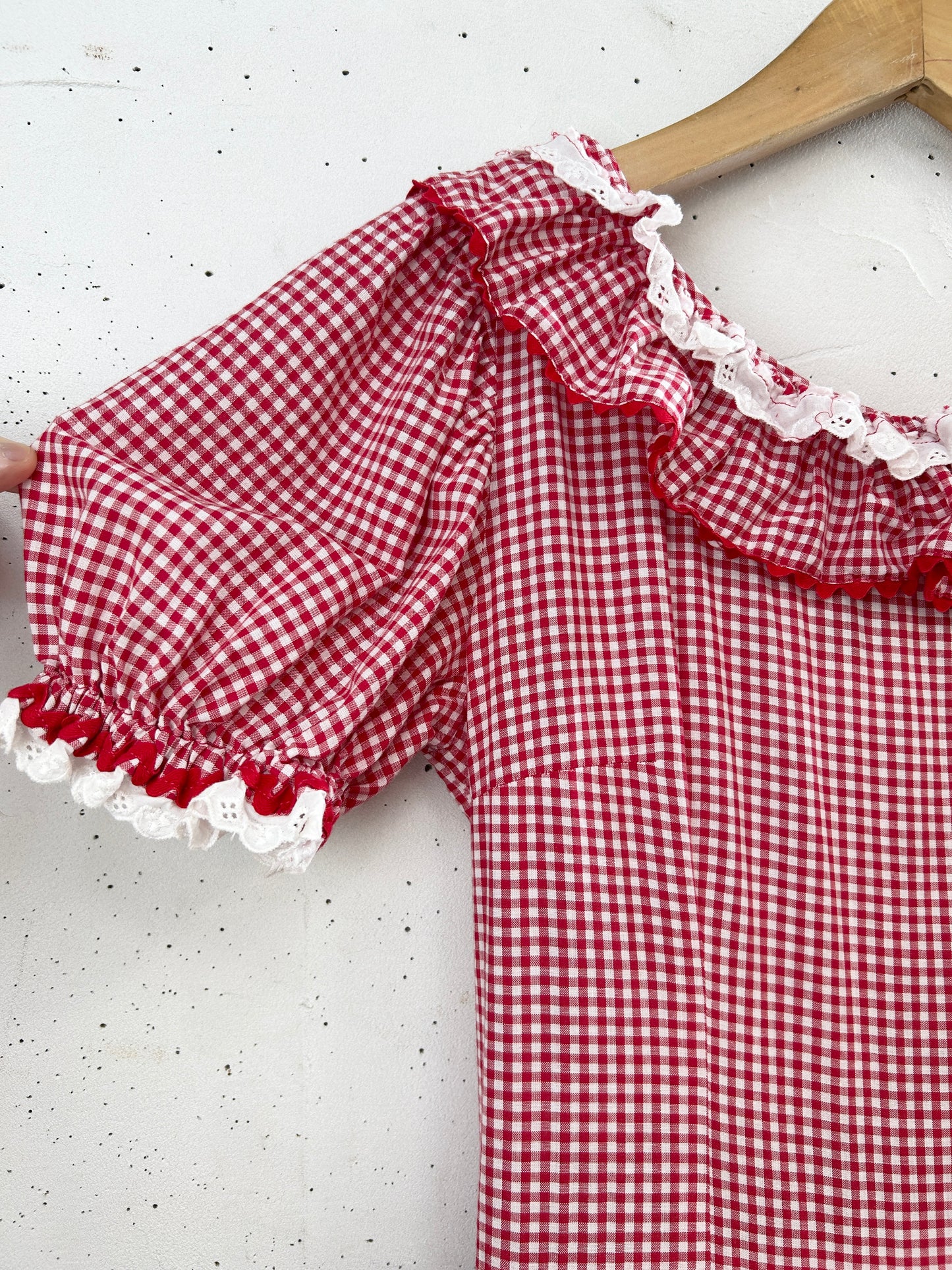 '70s Vintage Bonnet Dress [G33091]