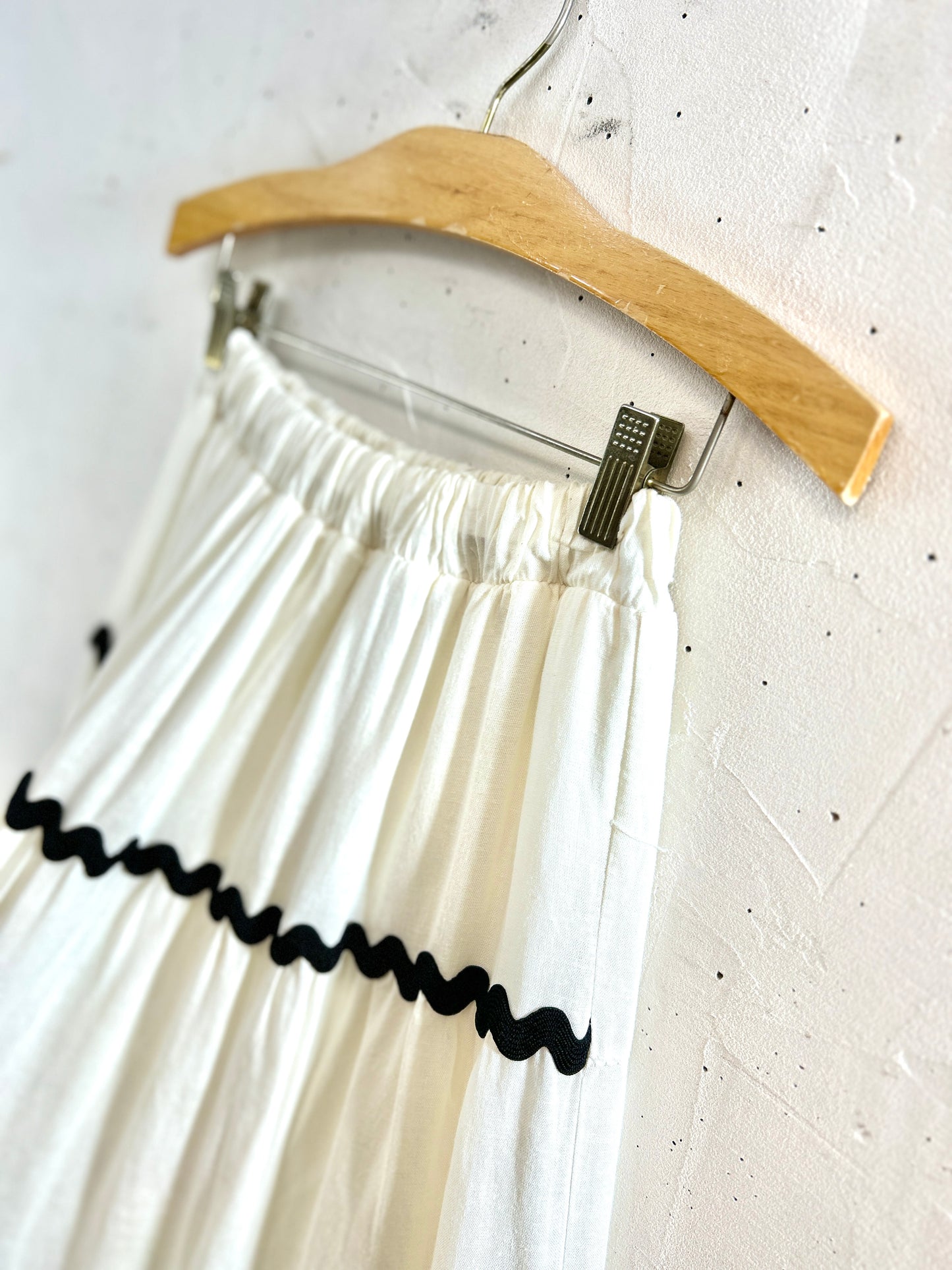 Vintage White Skirt [K30912]