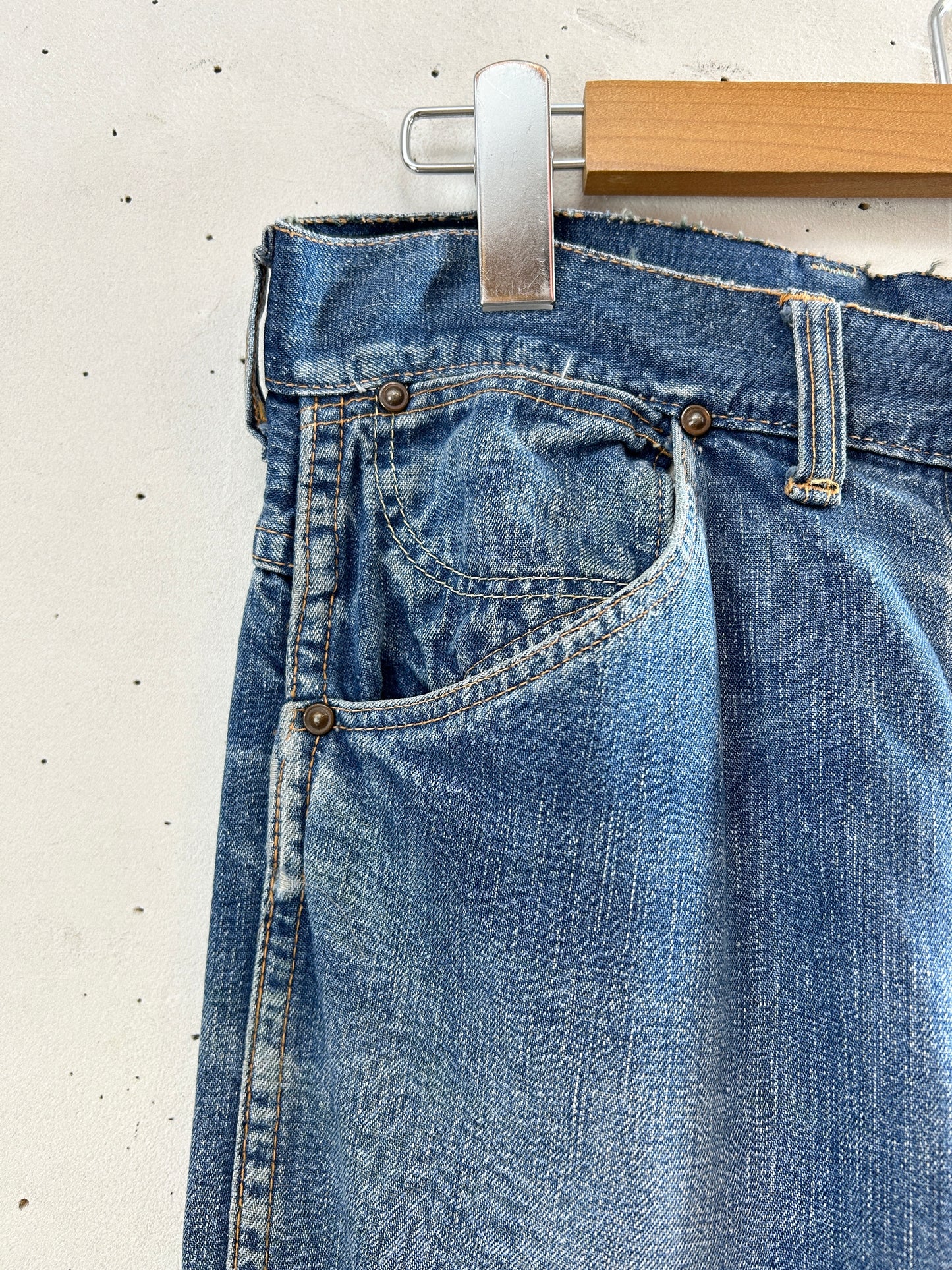 '60s Vintage Denim Pants Custom [J30415]