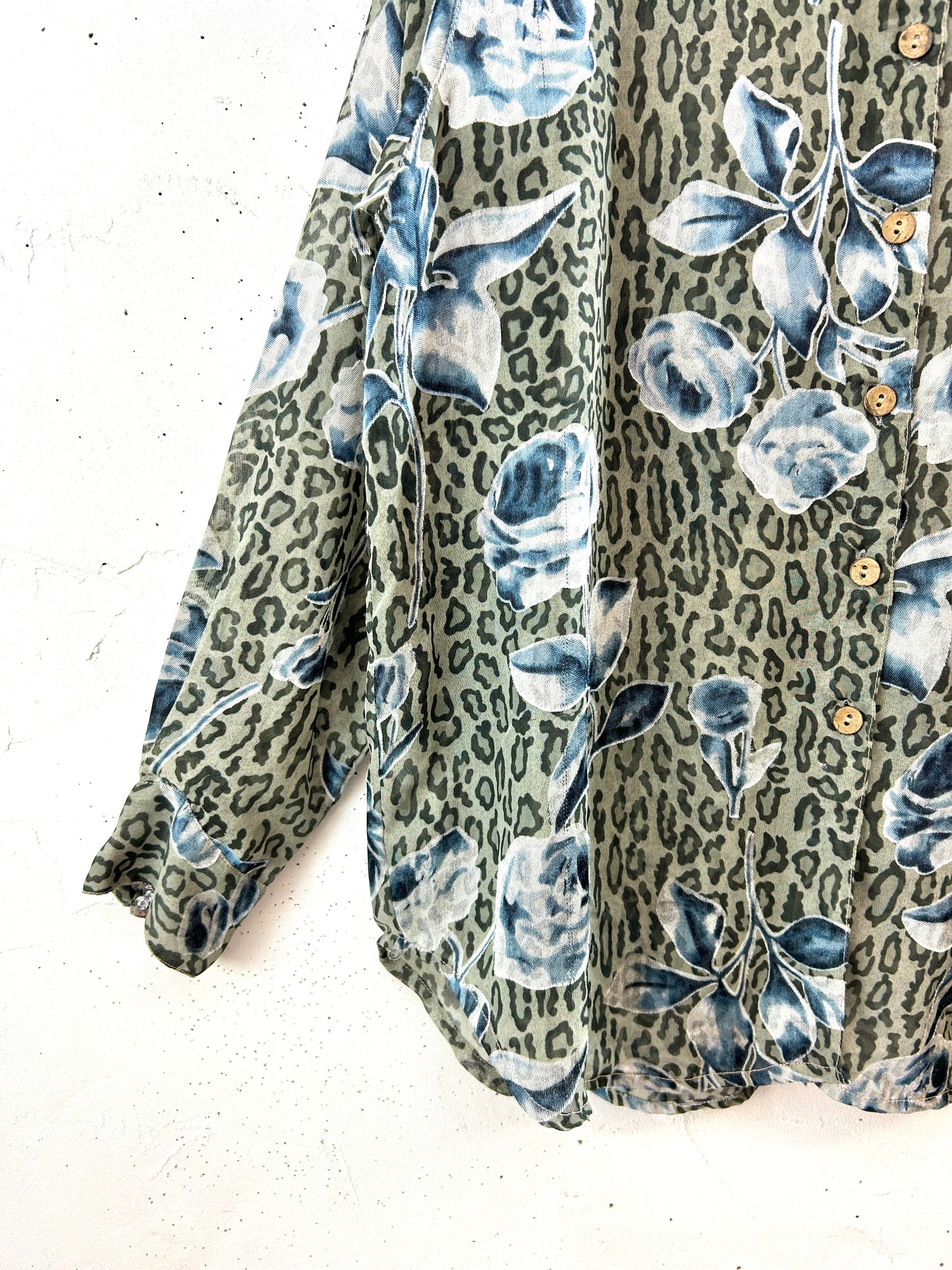 Vintage Sheer Blouse [J30510]