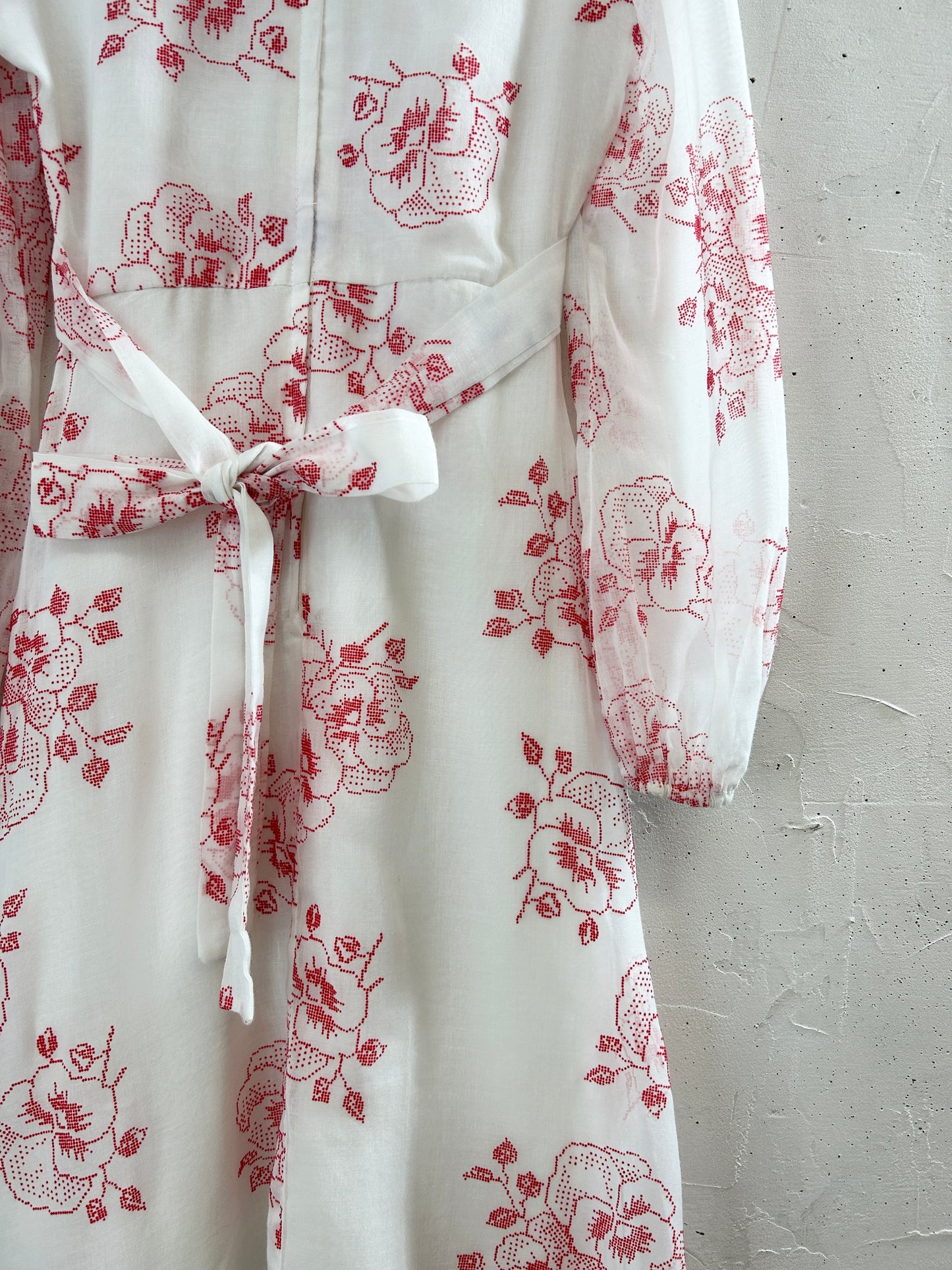 '70s Vintage Dress 〜Montgomery WARD〜 [J30638]