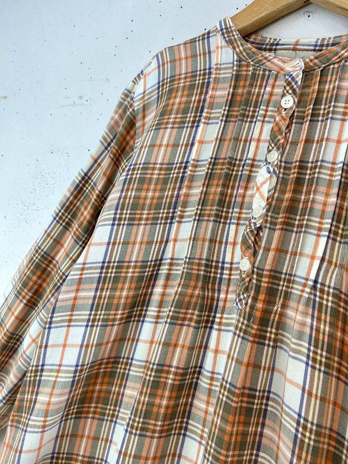 Vintage Plaid Dress 〜L.L.Bean〜 [H33643]