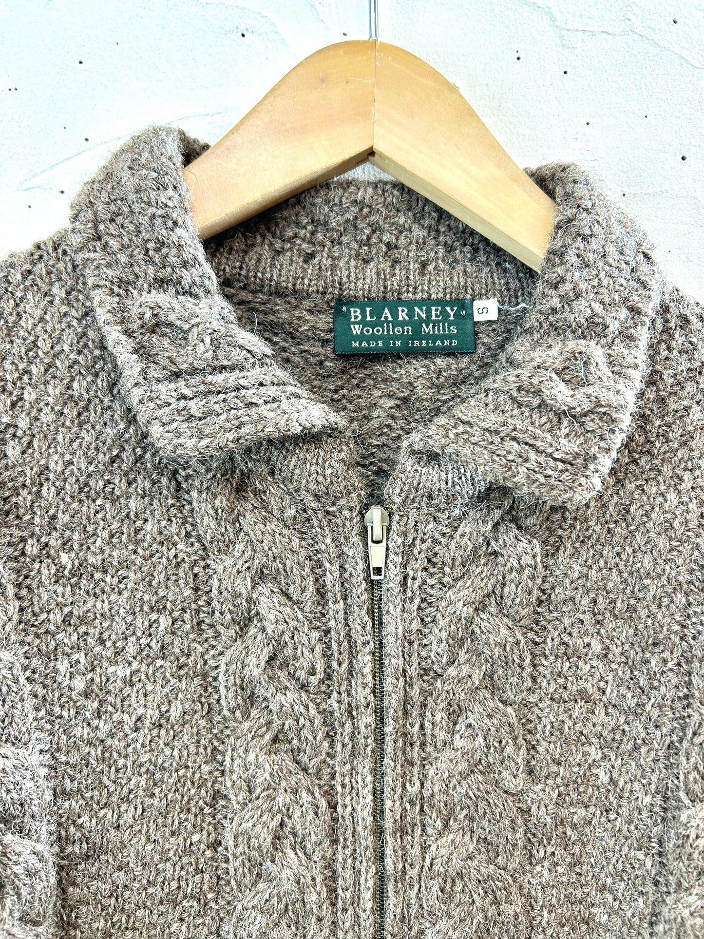Vintage Knit Cardigan MADE IN IRELAND [K30885]
