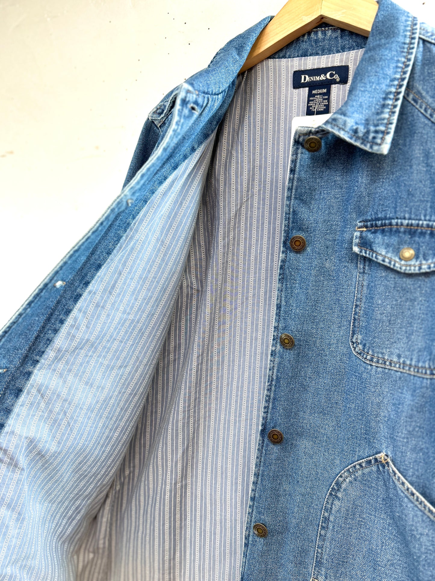 Vintage Denim Jacket  [C31796]