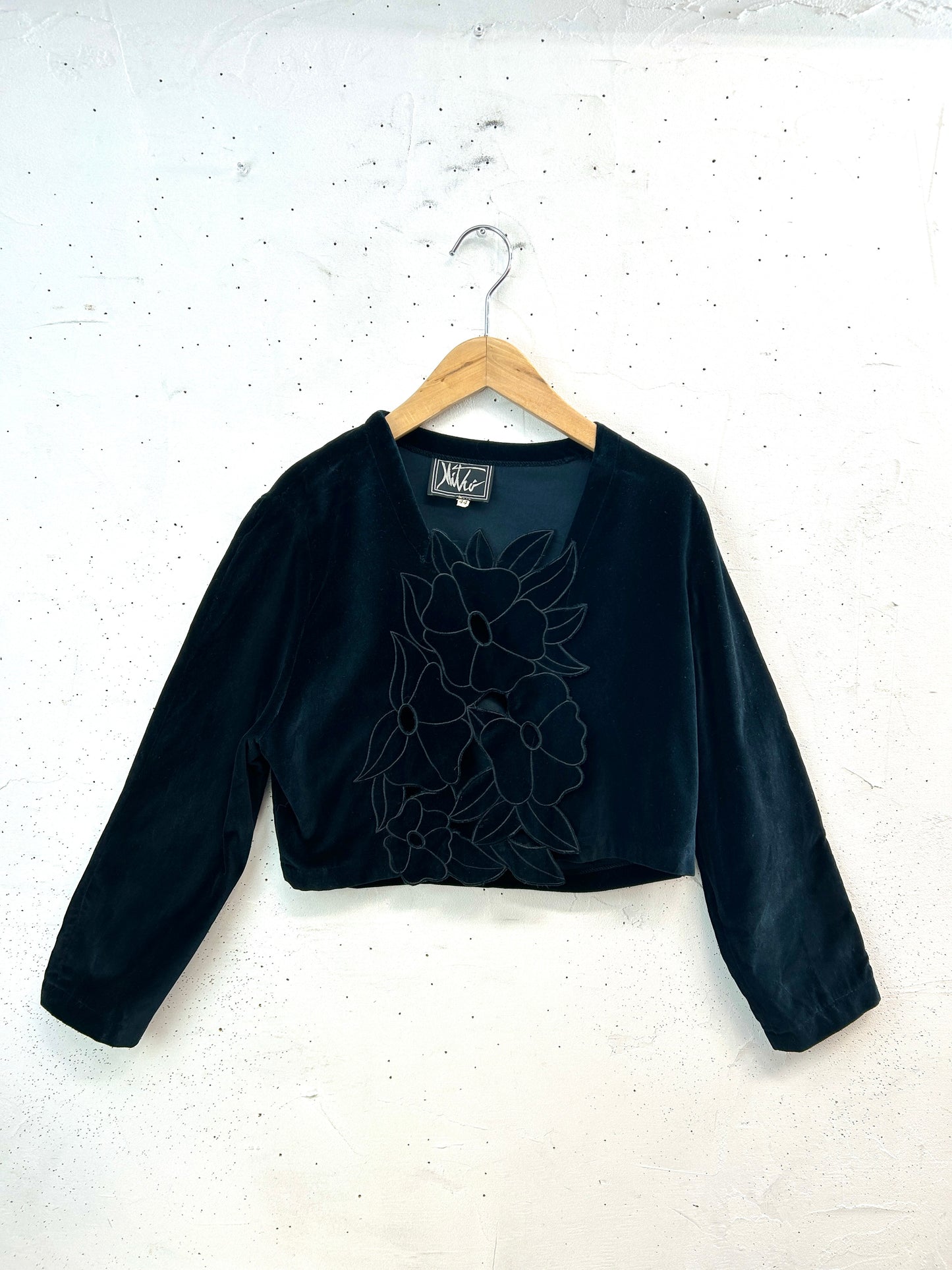 Vintage velours tops [A31416]